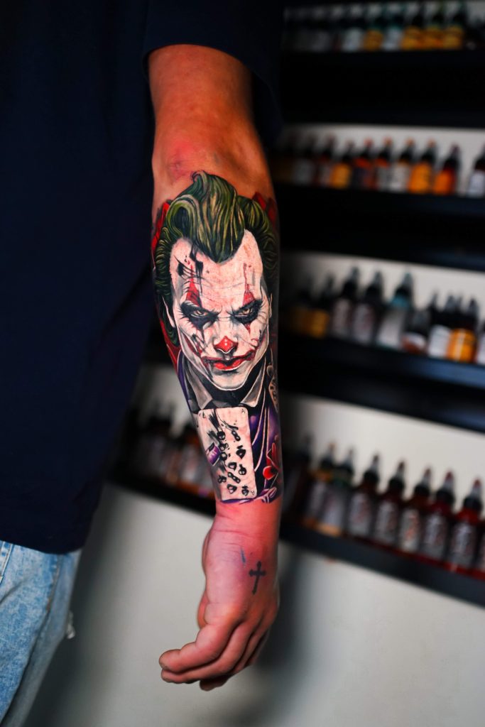 tetovanie Joker